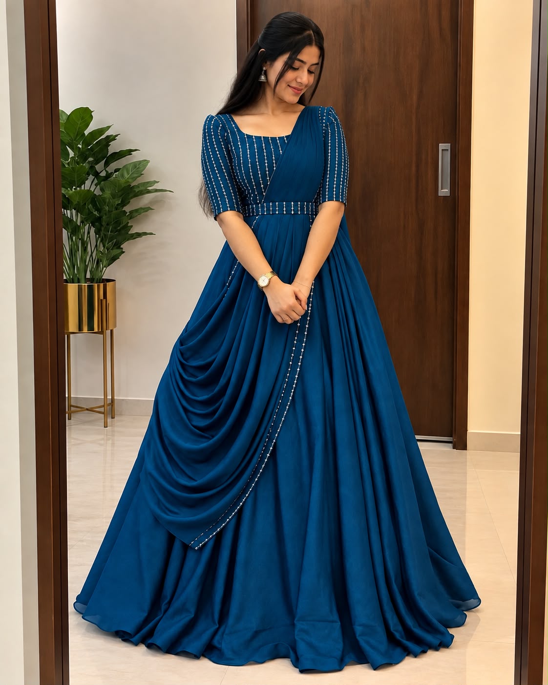 Ready-to-Wear Chudithar Gown
