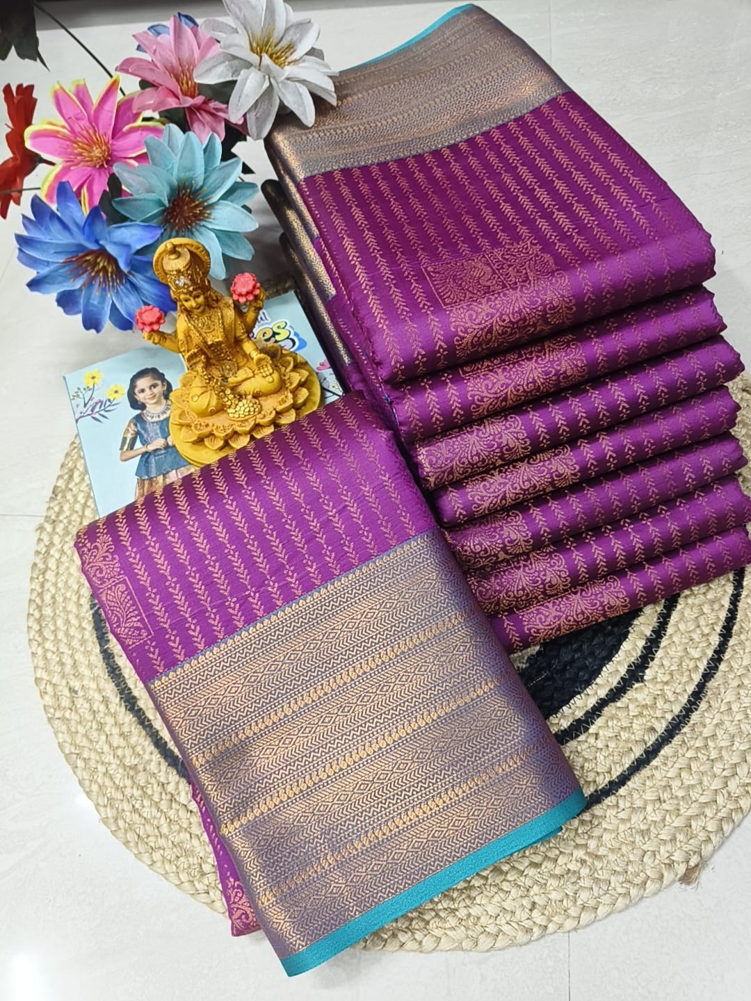 Traditional Silk Saree - Image 9